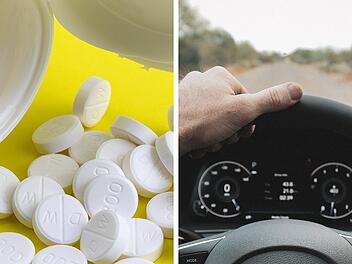 Autofahrer f&auml;hrt unter Einfluss von Schlaftabletten