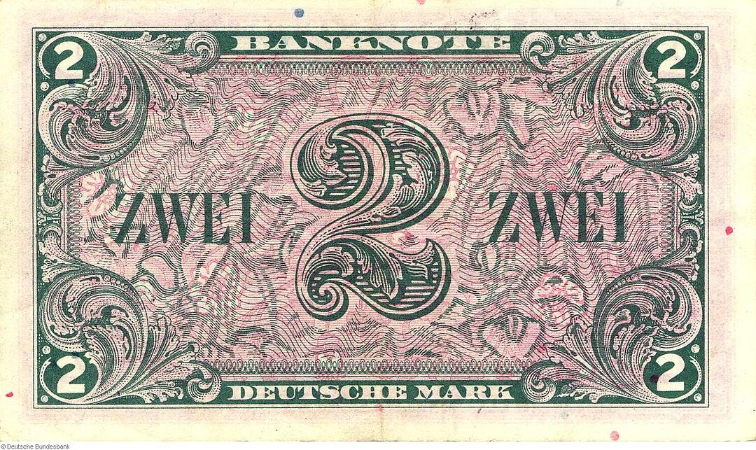 Deutsche Mark - Banknoten im Jahr 1948