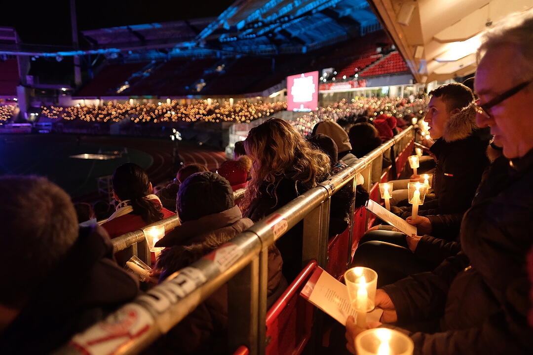 Nürnberg harmonisch vereint zum Adventssingen