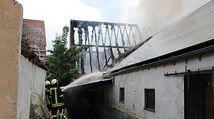 Großbrand im Kreis Erlangen-Höchstadt