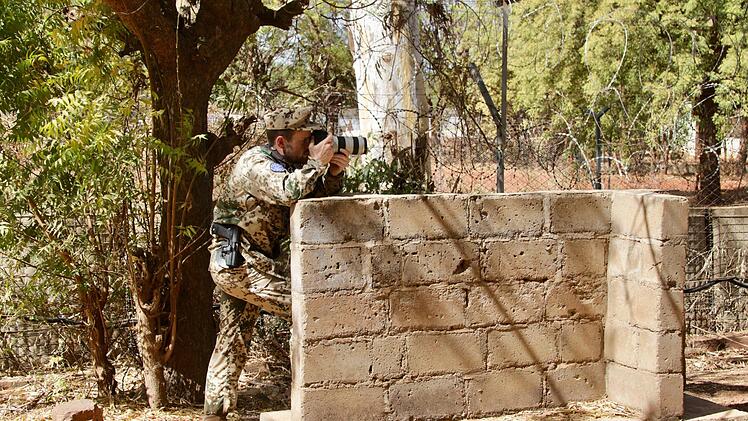 Sebastian Vogts Dienstort ist das Koulikoro Training Center, etwa 65 Kilometer von Malis Hauptstadt Bamako entfernt. Dort begleitet er die Ausbildung der malischen Streitkräfte. Foto: Bundeswehr