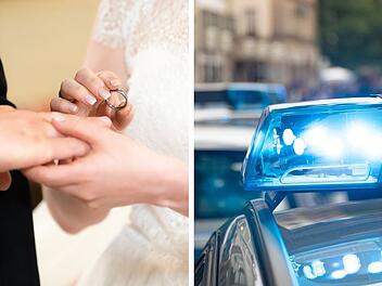 Murnau: Polizei bringt Brautpaar zur Hochzeitsfeier - nach Autounfall Murnau: Polizei bringt Brautpaar zur Hochzeitsfeier - nach Autounfall
