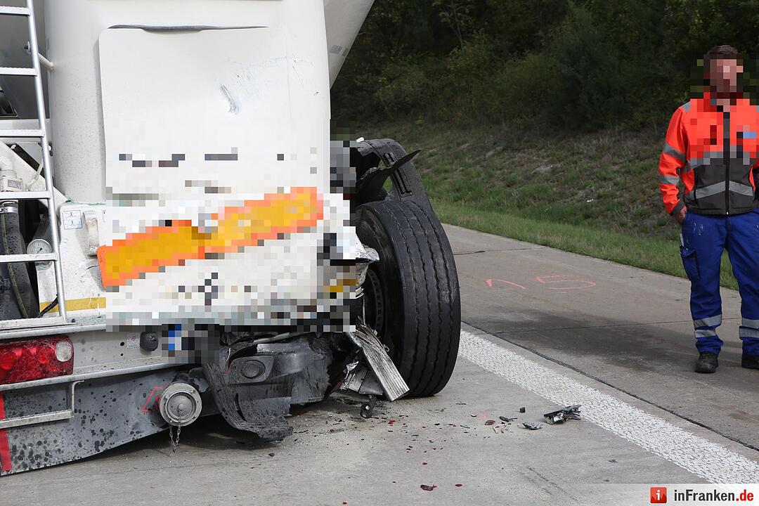 Tödlicher Unfall auf der A7 bei Rothenburg