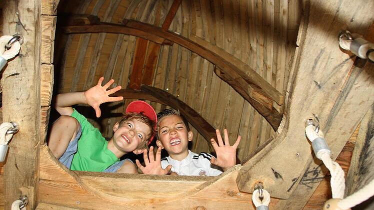 Eindrücke vom Spielplatz auf dem Farnsberg. Foto: Ralf Ruppert