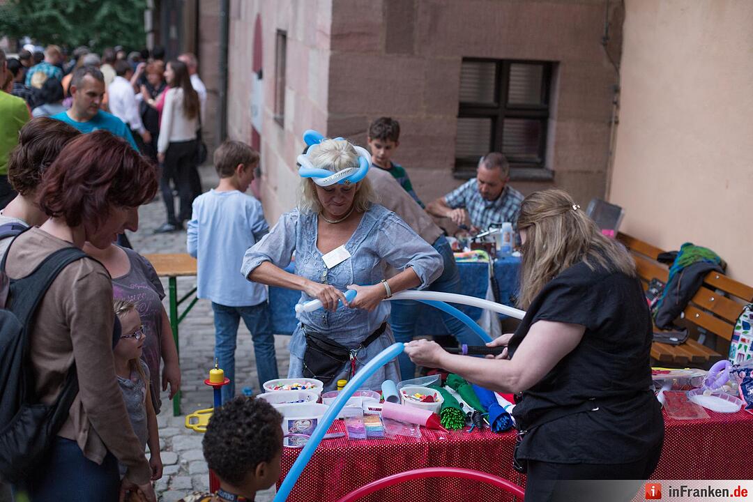 Burgfest auf der Kaiserburg in Nürnberg