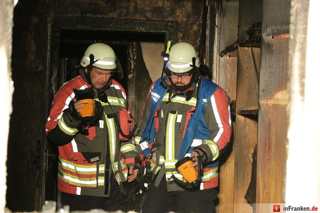 Zimmerbrand in Bad Staffelstein