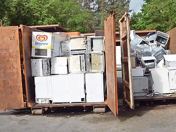 Im Jahr 2020 wirkte sich die Corona-Pandemie bei den Wertstoffhöfen besonders aus. Es nahmen der Sperrmüll und Elektroaltgeräte aller Art zu.