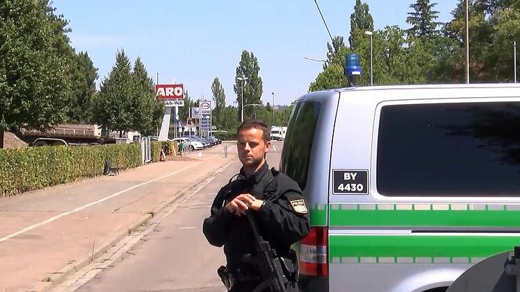 Festnahmeort in Bad Windsheim. Foto: News5 / Fricke