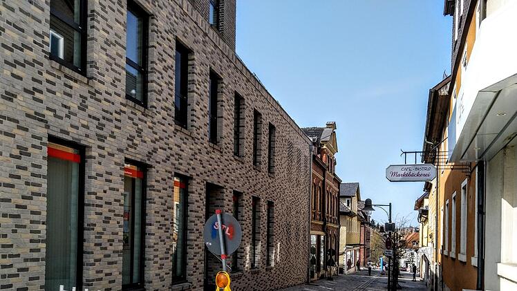 Blick in die Augustastraße in Neustadt.