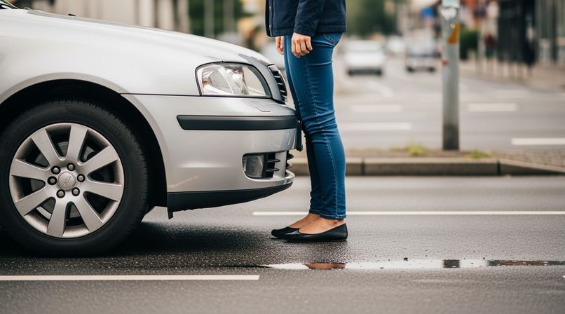 Kreis Coburg: Senior (84) f&auml;hrt Frau an - mit voller Absicht