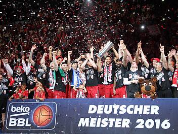 Zum achten Mal Deutscher Meister: Wieder wird der Traum wahr. Fotos: Katja Wagner