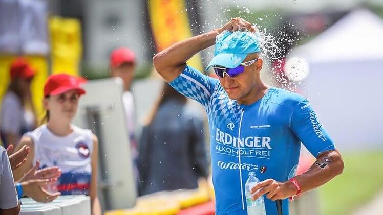Mit einer soliden Halbmarathonleistung rettete sich Andreas Dreitz bei der inoffiziellen Weltmeisterschaft der Challenge-Family über die Halbdistanz auf Rang 9.  Foto: Activ images