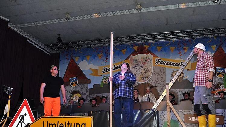 Bei den Büttenabenden in Steinberg. Foto: Heike Schülein