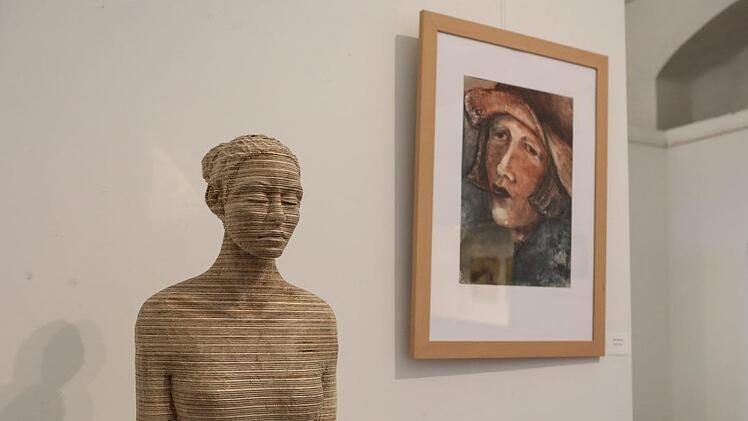 Impressionen der Kunstausstellung auf der PlassenburgFoto: Barbara Herbst