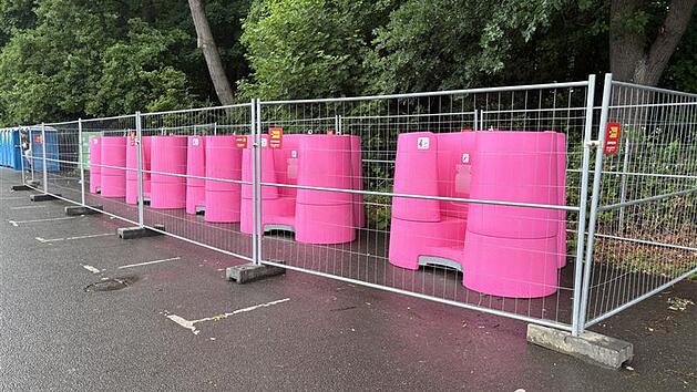 Hock-Pissoirs von Lapee bei Rock im Park