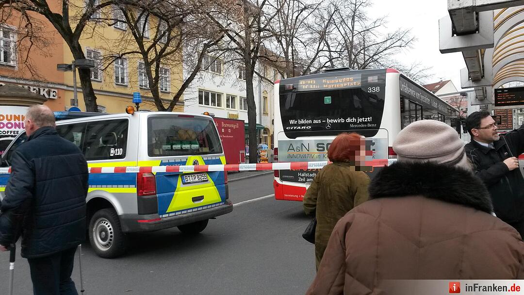 Bombendrohung: ZOB in Bamberg evakuiert