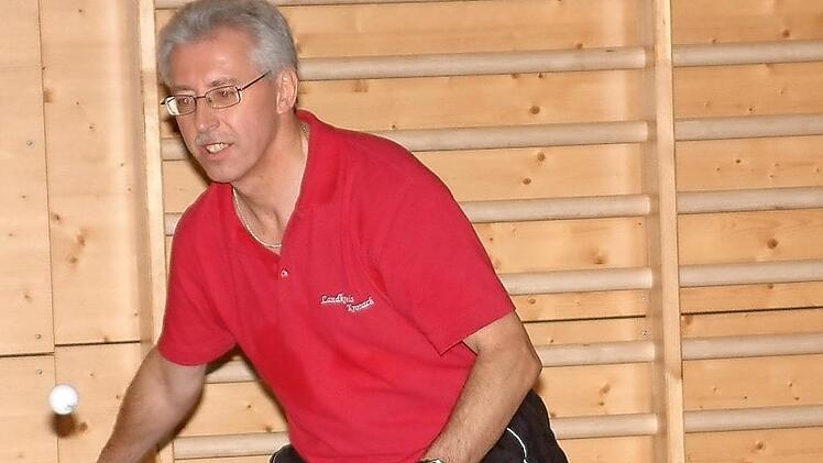 Der Wechsel des Nordhalbeners Reiner Kürschner zum Verbandsliga-Aufsteiger TSV Windheim hat im Sommer für großes Aufsehen im Tischtennis-Kreis Kronach gesorgt.  Foto: Hans Franz, Archiv