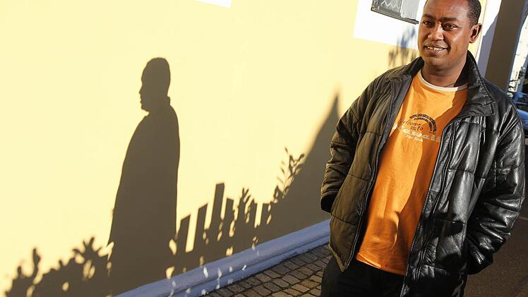 Flüchtlinge  wie Mekane  führen in  Gosberg  ein Schattendasein.