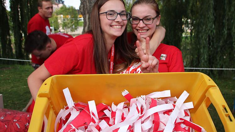 Auf dem Weg zum Weltrekord. Jetzt wurde gezählt.