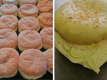 Krapfen von der B&auml;ckerei L&ouml;ffler aus Tettau