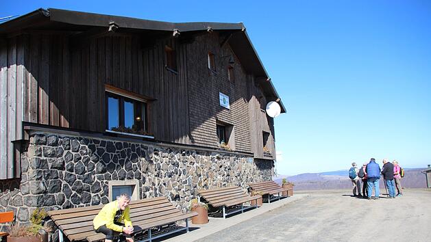 Der Kissinger Rhönklub  musste seine Sanierungspläne für die Kissinger Hütte aus Kostengründen verkleinern. Foto: Benedikt Borst/Archiv