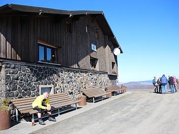Der Kissinger Rh&ouml;nklub  musste seine Sanierungspl&auml;ne f&uuml;r die Kissinger H&uuml;tte aus Kostengr&uuml;nden verkleinern. Foto: Benedikt Borst/Archiv