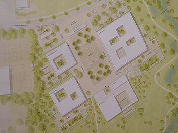 So präsentierten die Numrich Albrecht Klumpp Architekten (Berlin) einst beim Architektenwettbewerb den Entwurf für die neuen Schulen.