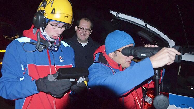 Sehr hilfreich: Die Wärmebildkamera.