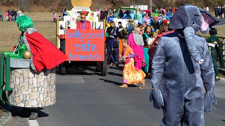 Faschingsumzug des Premicher Vereinsrings. Foto: Peter Rauch