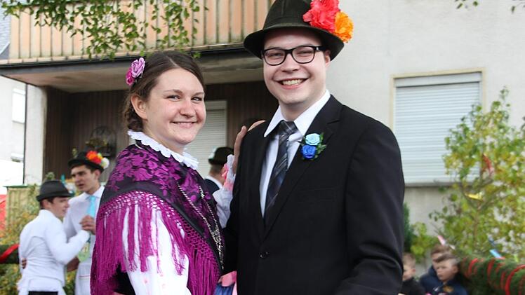 Die Trachtenkirchweih wird auch in Windheim von den jungen Leuten noch gefeiert. Veronika Schadeck