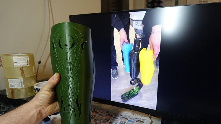 Teile aus dem 3D-Drucker f&uuml;r die Ukraine