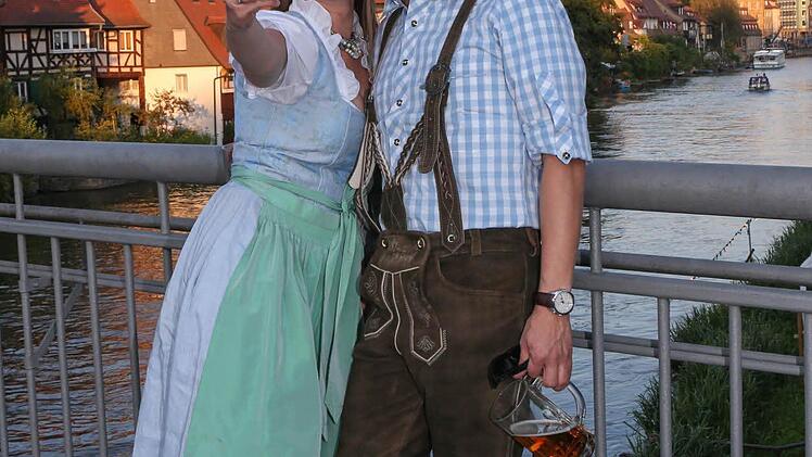 Die 64. Sandkerwa in Bamberg hat begonnen. Foto: Harald Rieger