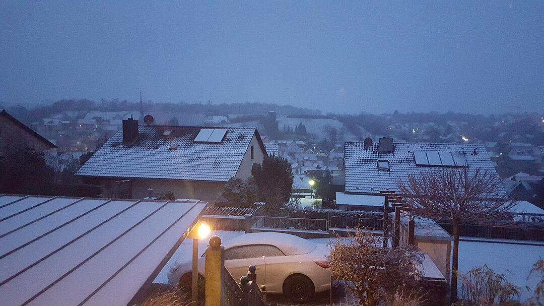 Schnee und Eis - Die schönsten Aufnahmen aus Franken
