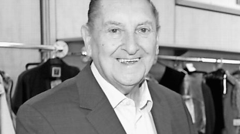 Anton Murk, wie ihn die unzähligen Kunden des Wachenrother Bekleidungshauses kannten. Foto: Evi Seeger (Archiv)