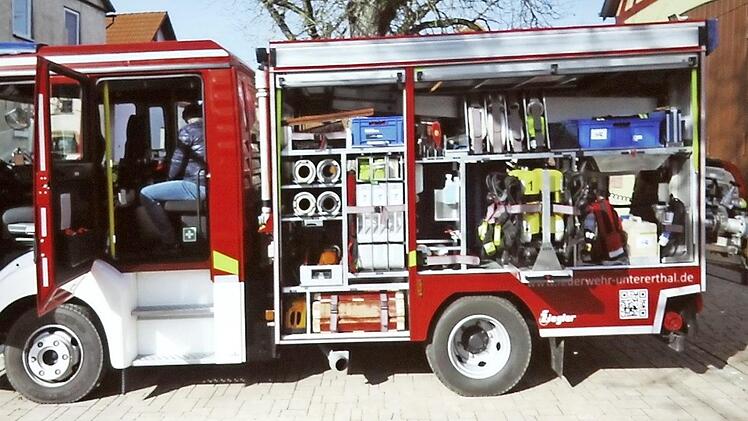 So sieht das Innenleben eines Tragkraftspritzenfahrzeugs mit Wasser (TSF-W) aus. Foto: Jens Feringer