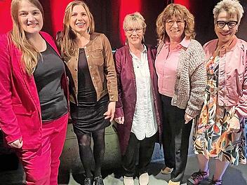 Bei der Veranstaltung im E-Werk (von links): Ronja Endres, Claudia Belzer, Gabriela Heinrich, Martina Stamm-Fibich und Felicitas Traub-Eichhorn.