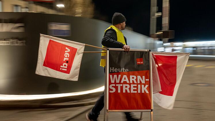 Verdi-Warnstreik im Nahverkehr - M&uuml;nchen