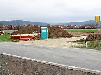 Seit dem vergangenen Jahr fanden die Erschließungsarbeiten im Baugebiet "Melm II" statt. Am Dienstagabend wurde deren Abschluss gefeiert.  Foto: Archiv/Friedwald Schedel