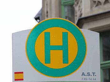 Wenn nachts kein Bus mehr fährt, halten die Anruf-Sammeltaxen bei Bedarf an den Bushaltestellen. Für die Fahrt braucht man ein Busticket, und man muss sich vorher telefonisch anmelden. Foto: Simone Bastian