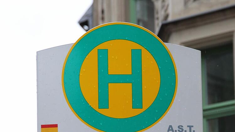 Wenn nachts kein Bus mehr fährt, halten die Anruf-Sammeltaxen bei Bedarf an den Bushaltestellen. Für die Fahrt braucht man ein Busticket, und man muss sich vorher telefonisch anmelden. Foto: Simone Bastian