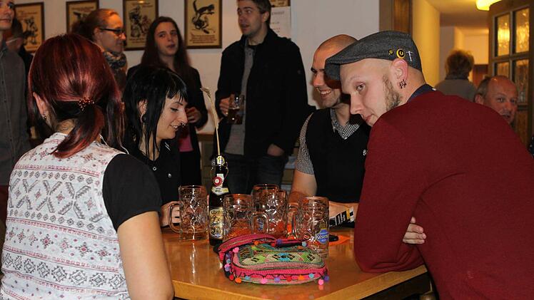 Gute Stimmung herrschte bei der Kronacher Musiknacht. Foto: Michael Wunder