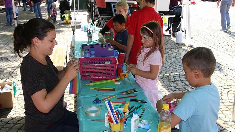 Kinderfest auf dem Anger.Foto: Dieter Britz