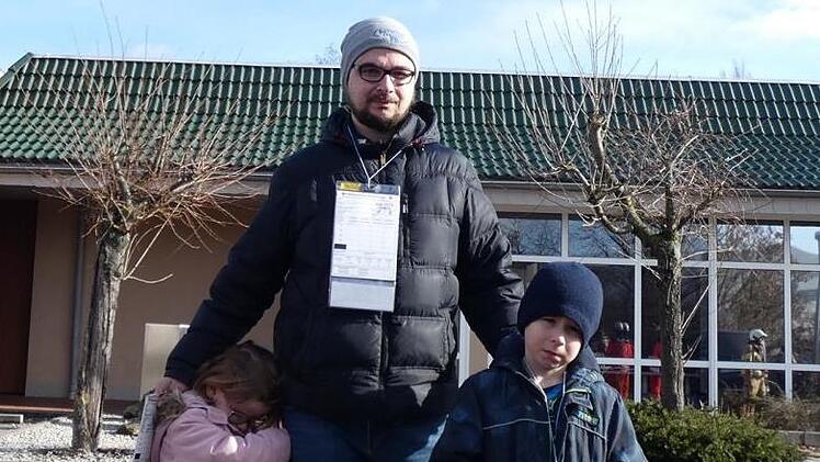 Martin Heusinger war zusammen mit seinen Kindern Ina und Janosch Zeuge des Vorfalls.