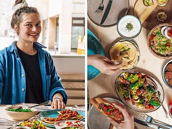 N&uuml;rnberg: Neues Caf&eacute; "Reng&acirc;renk" mit Meze-Angebot er&ouml;ffnet - "Tisch voller K&ouml;stlichkeiten"