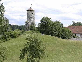 Zwischen Steinerener Beutel und Burg werden am 6. Juni ab 20 Uhr 724 Sänger das Lied "Waischenfeld lebt" singen. Foto: Reinhard Löwisch