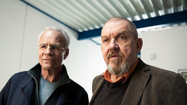 Max Ballauf (Klaus J. Behrendt) und Freddy Schenk	(Dietmar B&auml;r) ermitteln im "Tatort: Showtime" in und hinter den Kulissen der legend&auml;ren Kindersendung "Sachen und Lachen".