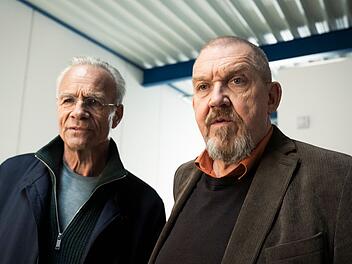 Max Ballauf (Klaus J. Behrendt) und Freddy Schenk	(Dietmar B&auml;r) ermitteln im "Tatort: Showtime" in und hinter den Kulissen der legend&auml;ren Kindersendung "Sachen und Lachen".