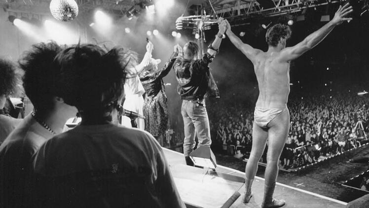 Umjubeltes Spektakel: Obwohl sich viele eine Wiederholung der "Rocky Horror Show" gewünscht hätten, blieb es bei der einen Open-Air-Aufführung. Fotos: CT-Archiv