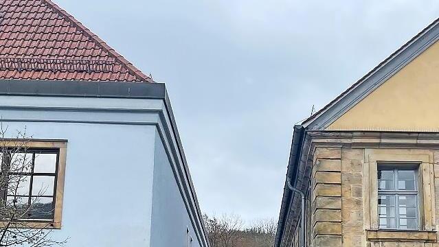 Aus der Kulmbacher Straße in Kasendorf wird der Rathausberg.