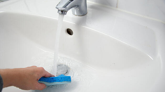 Waschbecken Putzen Säubern